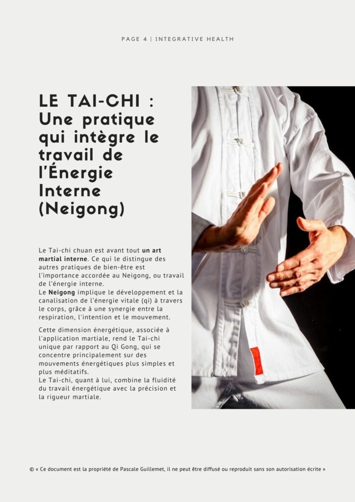 4-LE TRAVAIL INTERNE NEIGONG