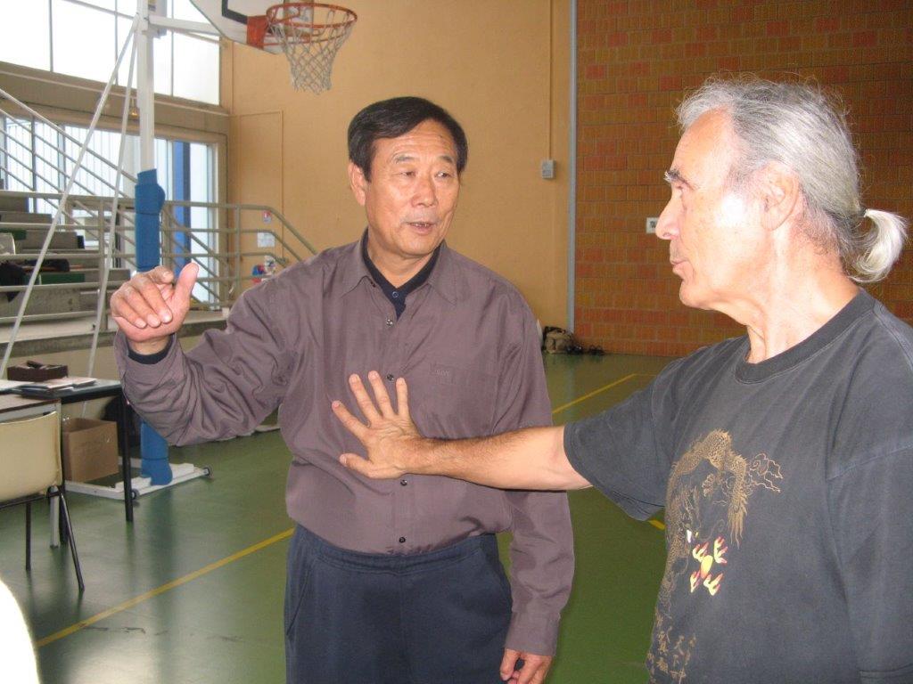 Alain et Maître Wang Xi'an